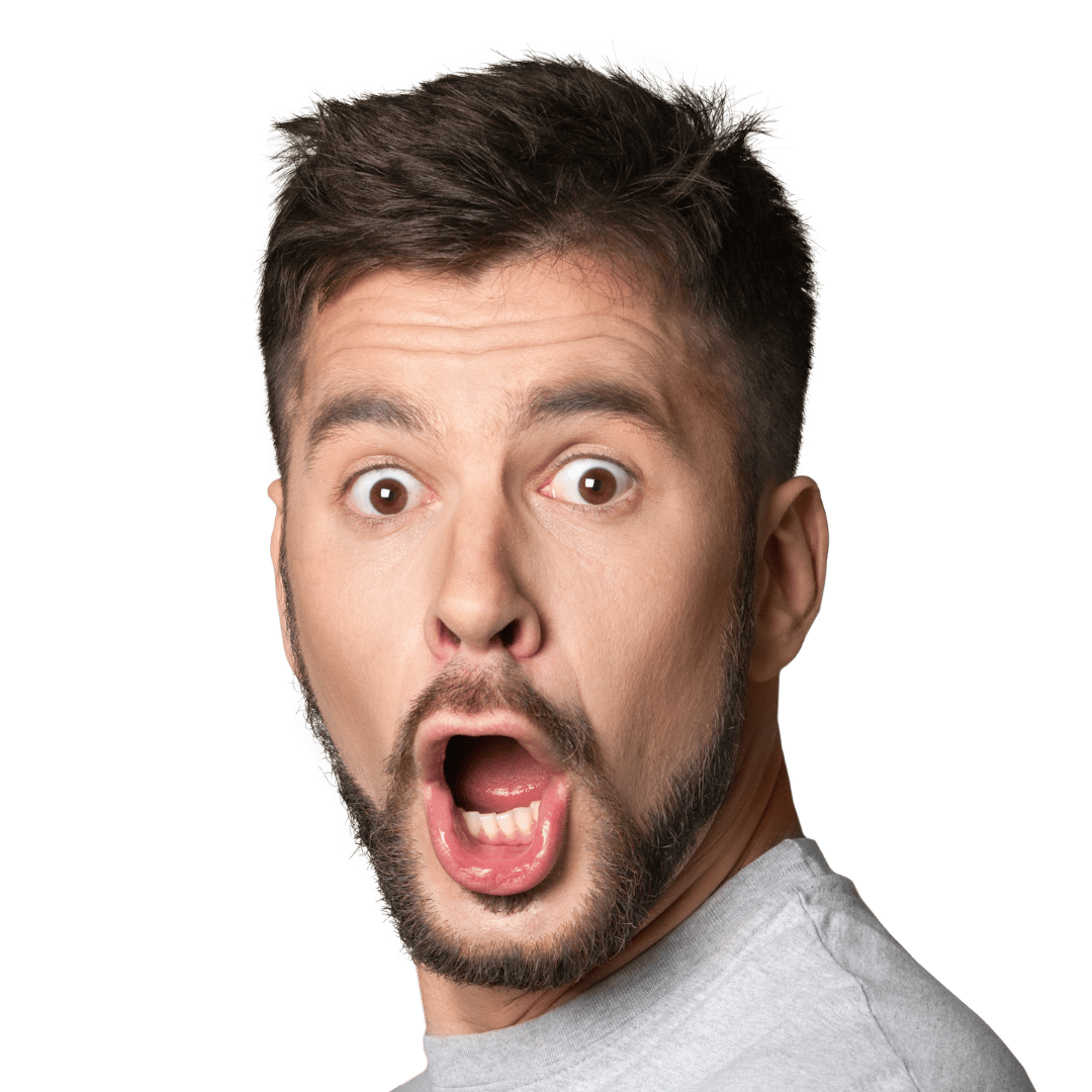 Man shocked because of the price of tesla of austin.com